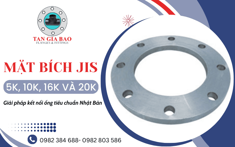 mặt bích JIS