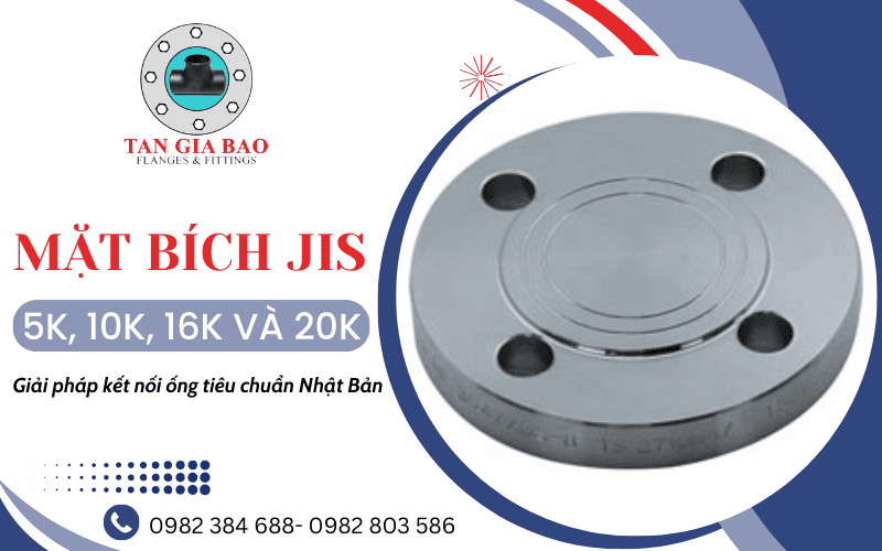 mặt bích JIS